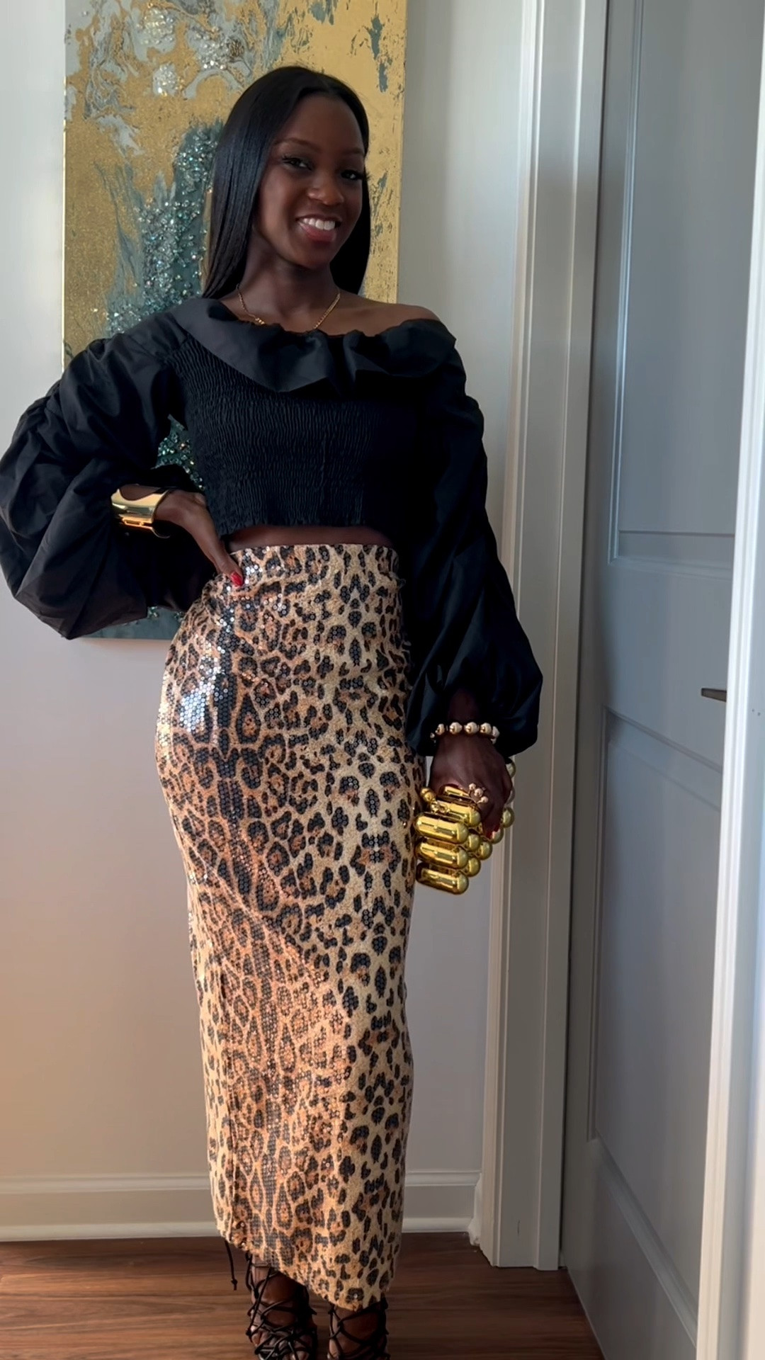 Fall outfit ideas 
fashion nova leopard print black 
shein accessories