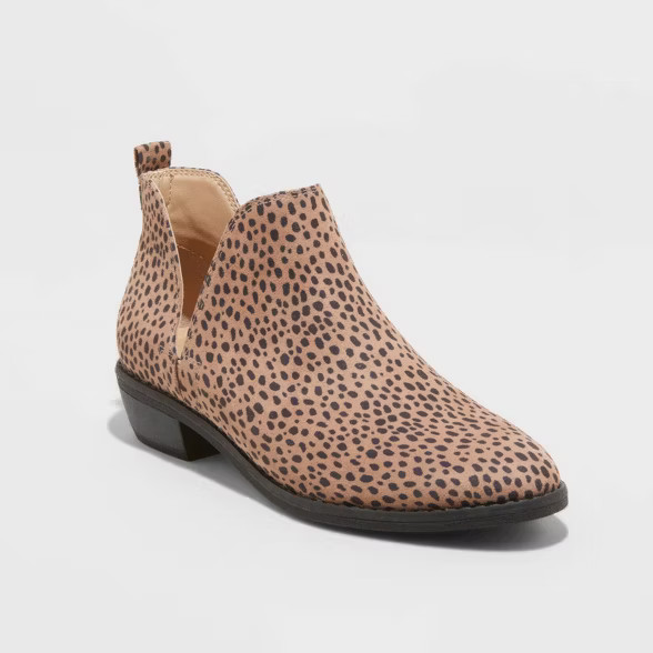 Women's Nora Cut Out Ankle Bootie - Universal Thread™ | Target