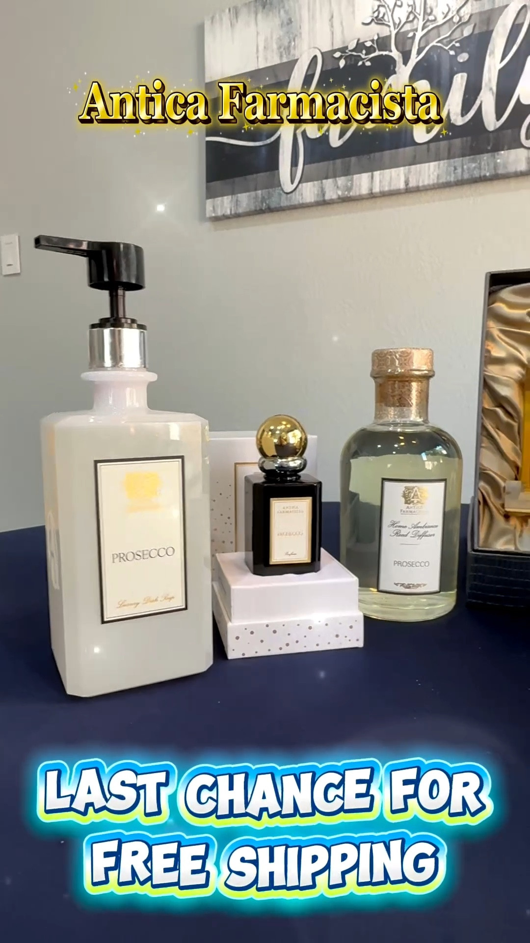 LAST DAY FOR FREE SHIPPING!!

Shop through end of day today to take advantage of their free shipping offer. 

Treat yourself or a loved one to your favorite Antica fragrance!

#LTKHome #LTKselfcare