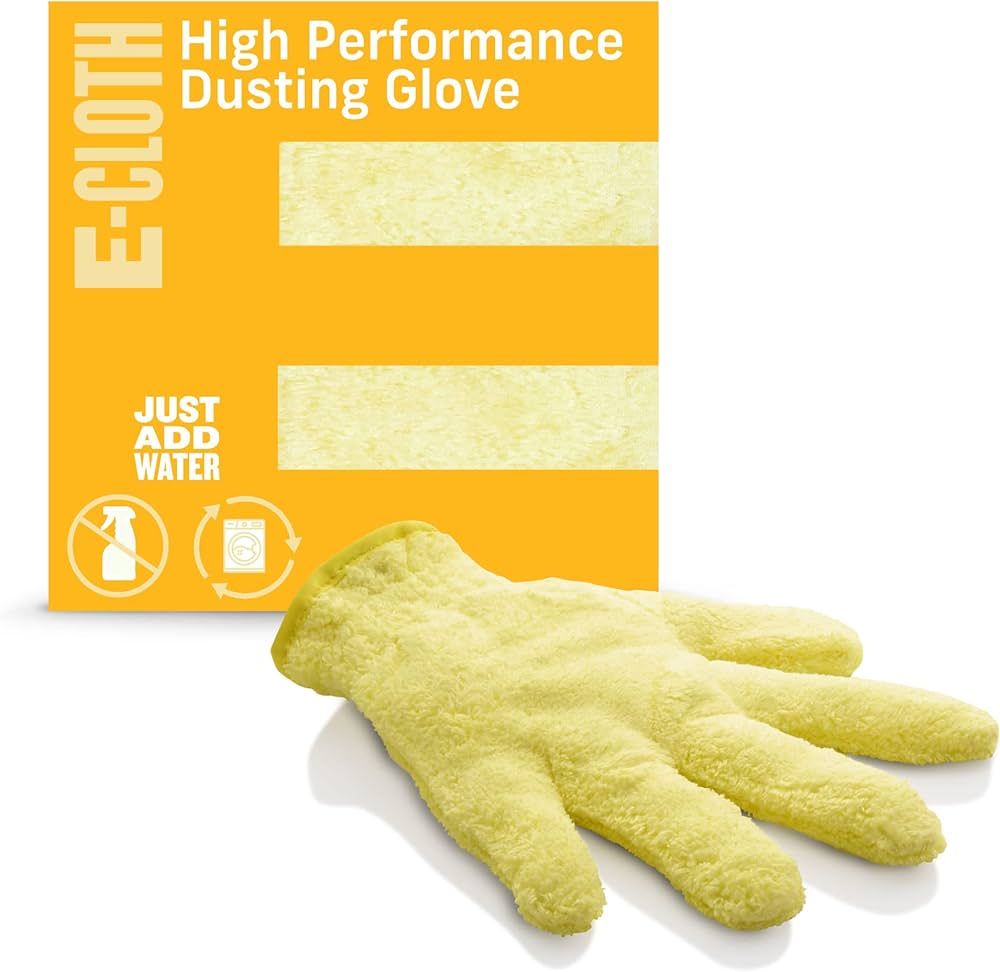 E-Cloth High Performance Dusting Glove, Microfiber Cleaning Cloth, Traps Dust, Pollen, Pet Fur, a... | Amazon (US)