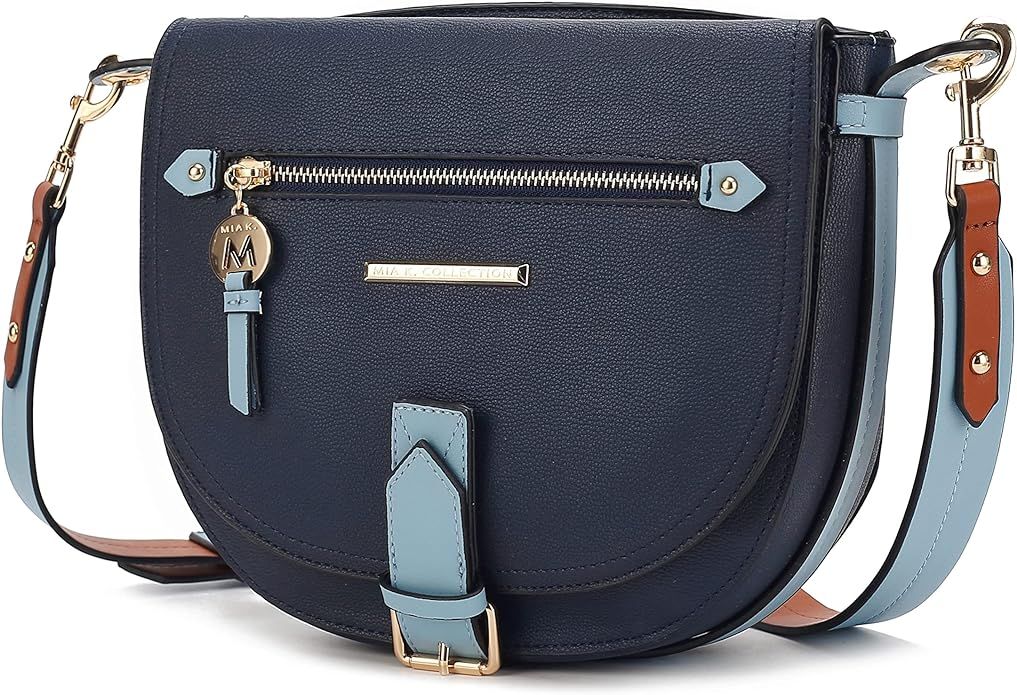 MKF Collection Shoulder Bag for Women, Vegan Leather Crossbody Handbag Purse | Amazon (US)