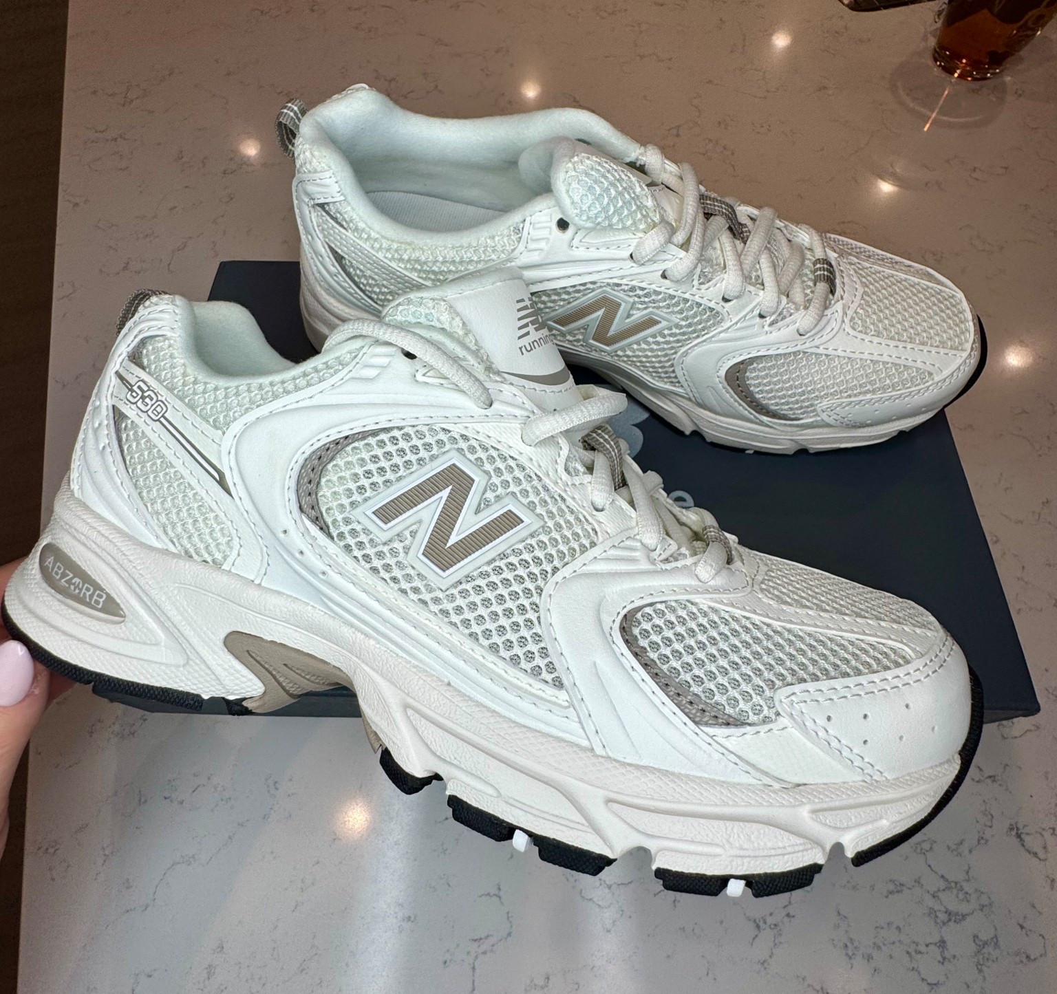 Found the perfect sneakers for spring / summer 
Love the color. It’s off white with brownish/ taupe accents. It will go with everything. TTS

#LTKfitnessgoals #LTKMothersDay #LTKActive
