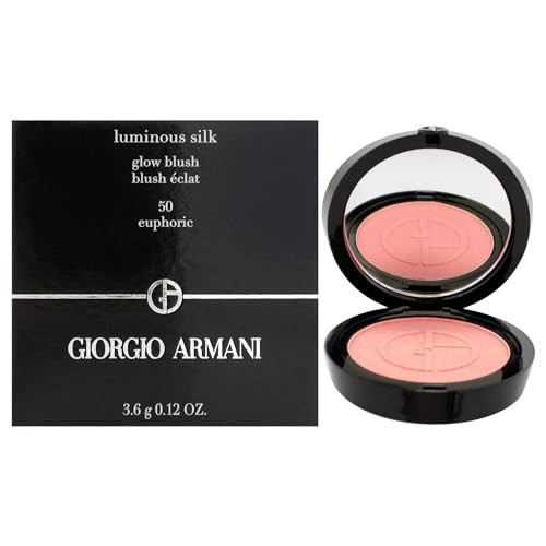 Luminous Silk Glow Blush - 50 Euphoric by Giorgio Armani for Women - 0.12 oz Blush | Amazon (US)