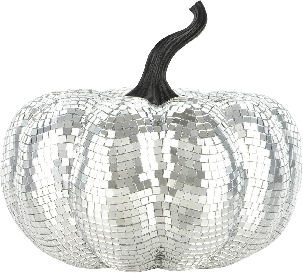 Ashland 7" Disco Ball Pumpkin Tabletop Décor Halloween Decorations for Home | Amazon (US)