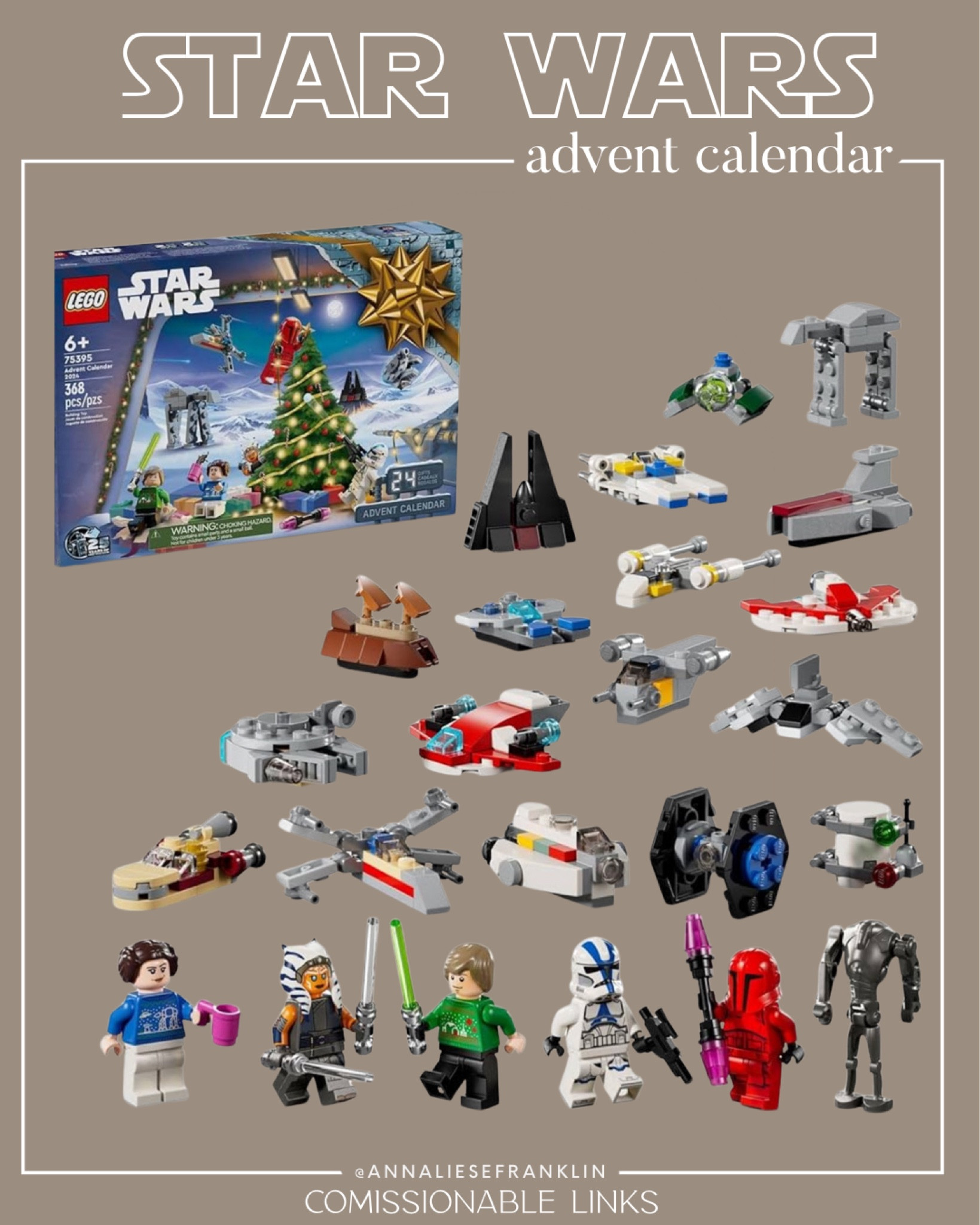 Star Wars advent calendar Christmas gift ideas

#LTKGiftGuide #LTKHoliday #LTKKids