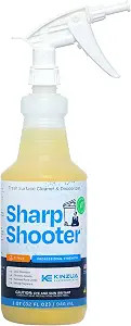 Sharpshooter, Heavy-Duty Trash Can Odor Eliminator & Degreaser, Garbage Surface Cleaner and Deodo... | Amazon (US)