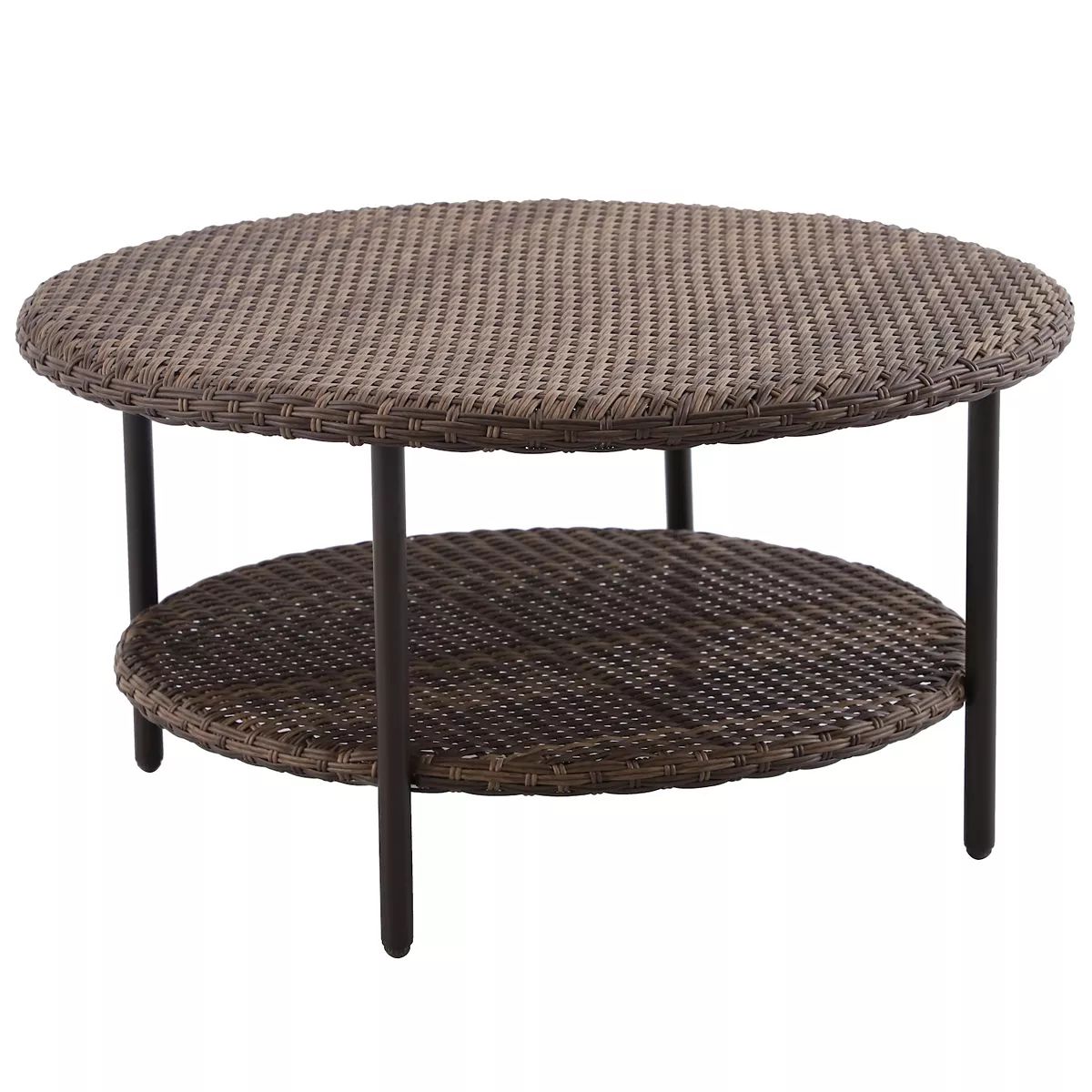 Sonoma Goods For Life® Benton Round Wicker Coffee Table | Kohl's