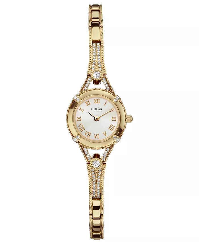 Watch, Women's Gold Tone Bracelet 22mm U0135L2 | Macy's