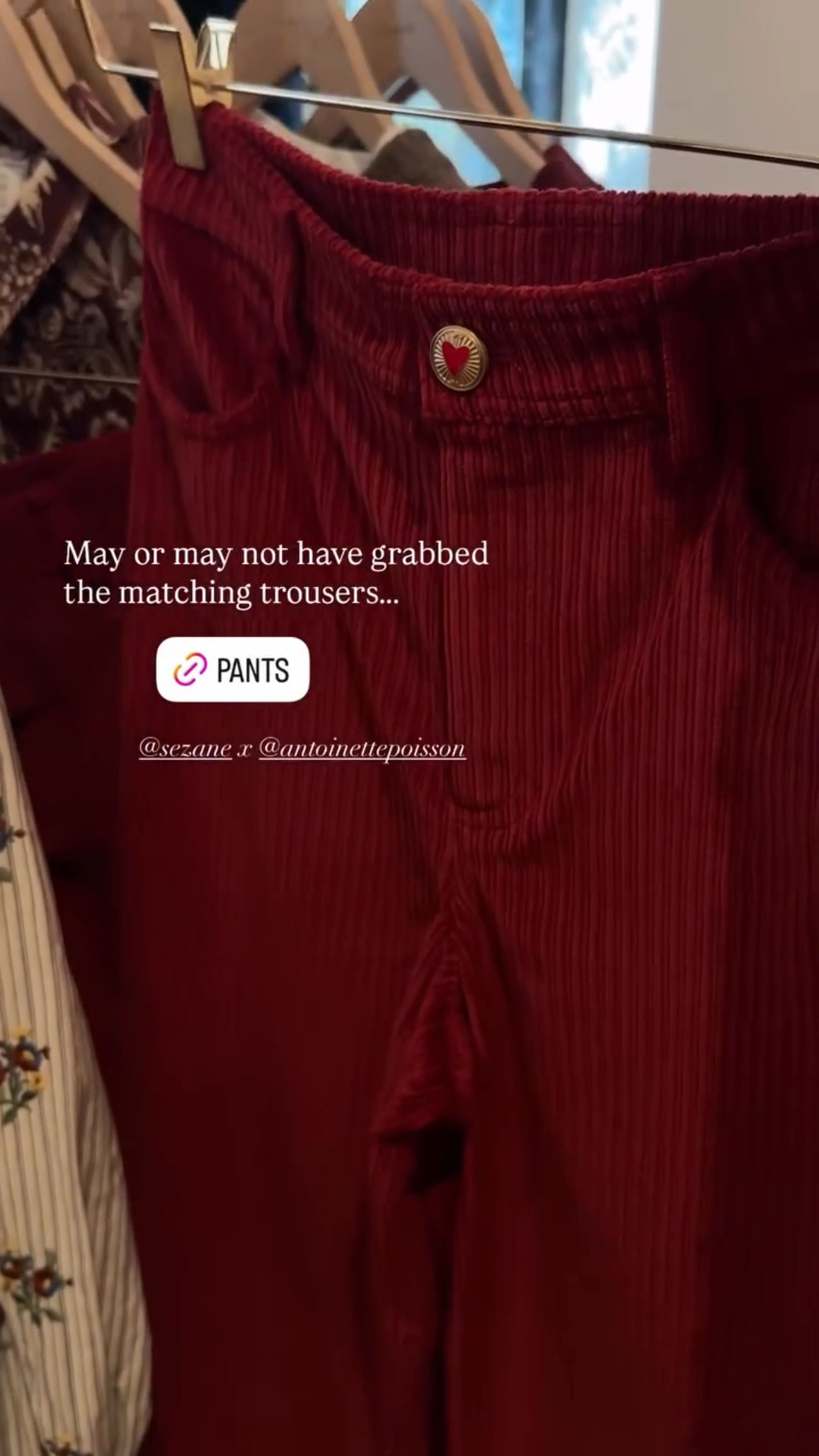 May or may not have grabbed the matching trousers….. @sezane x @antoinettepoisson

#LTKGiftGuide #LTKootd #LTKHoliday