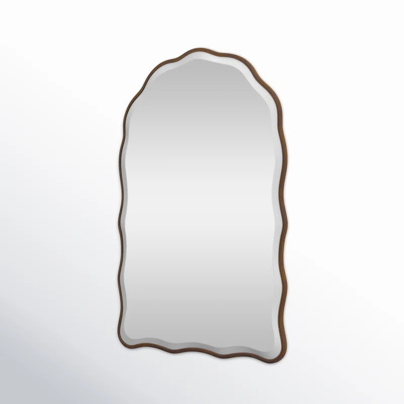 Katerina Wood Arch Wall Mirror | Wayfair North America