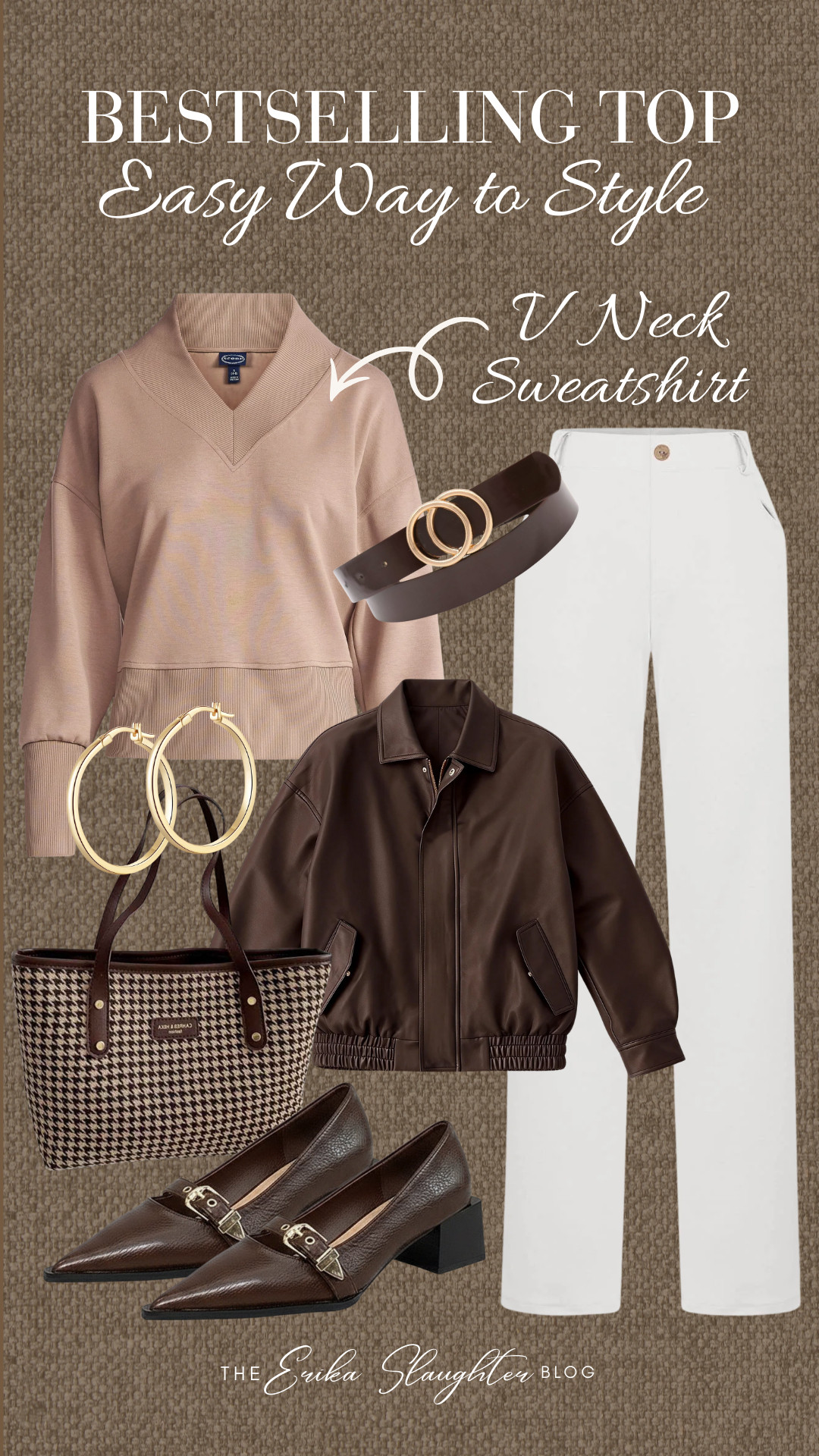 A bestselling V-neck sweatshirt styled the easy, refined way—soft neutrals, clean layers, and pieces you’ll reach for again and again.

#BestsellingTop #VNeckSweatshirt #EffortlessStyle #ModernEssentials #NeutralTones #EverydayRefined #LTKStyle
 

 #LTKootd #LTKBeauty #LTKTravel