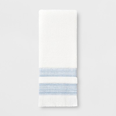 Chambray Border Stripe Towel - Threshold™ | Target