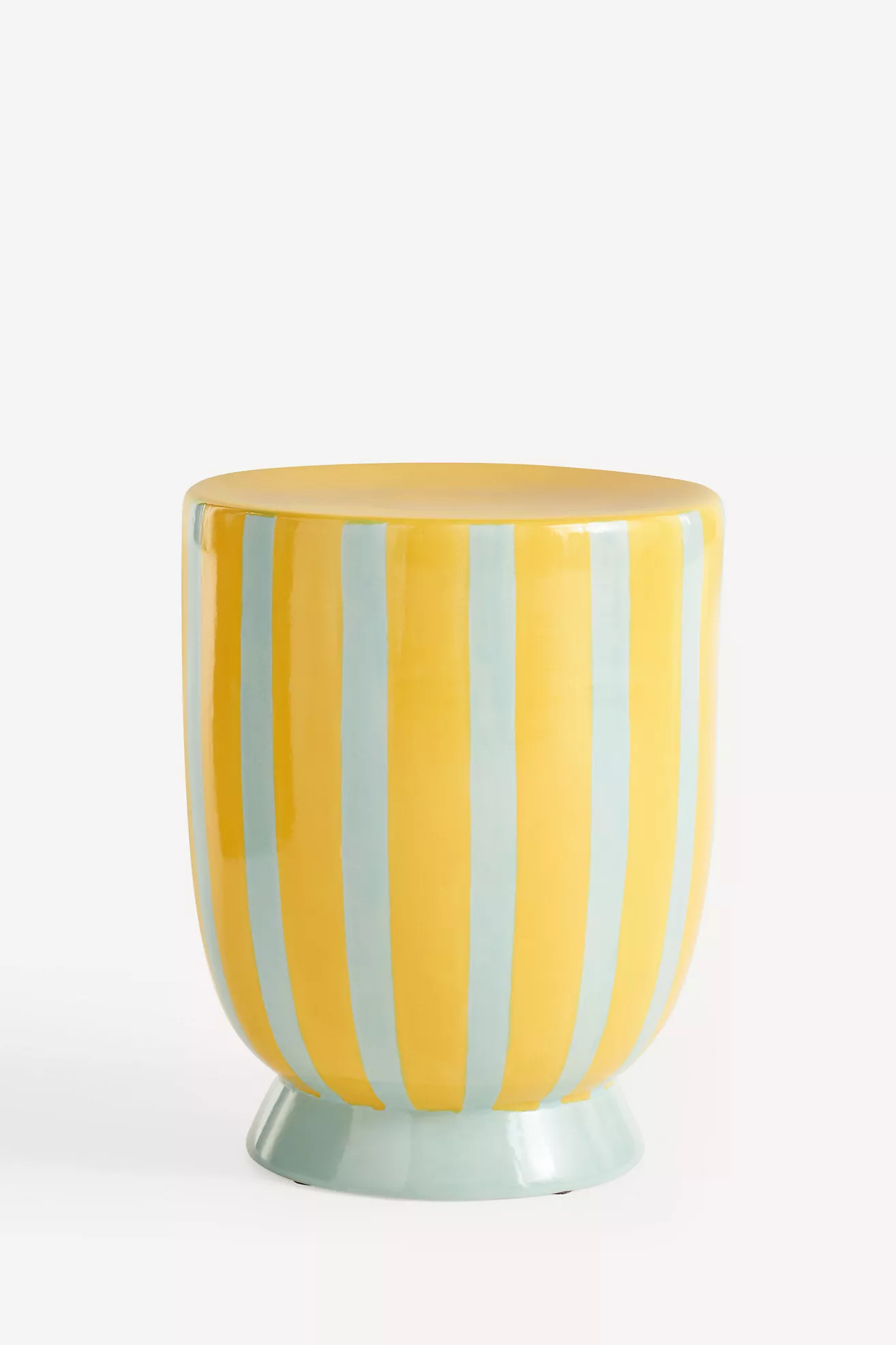Darby Ceramic Side Table | Anthropologie (US)