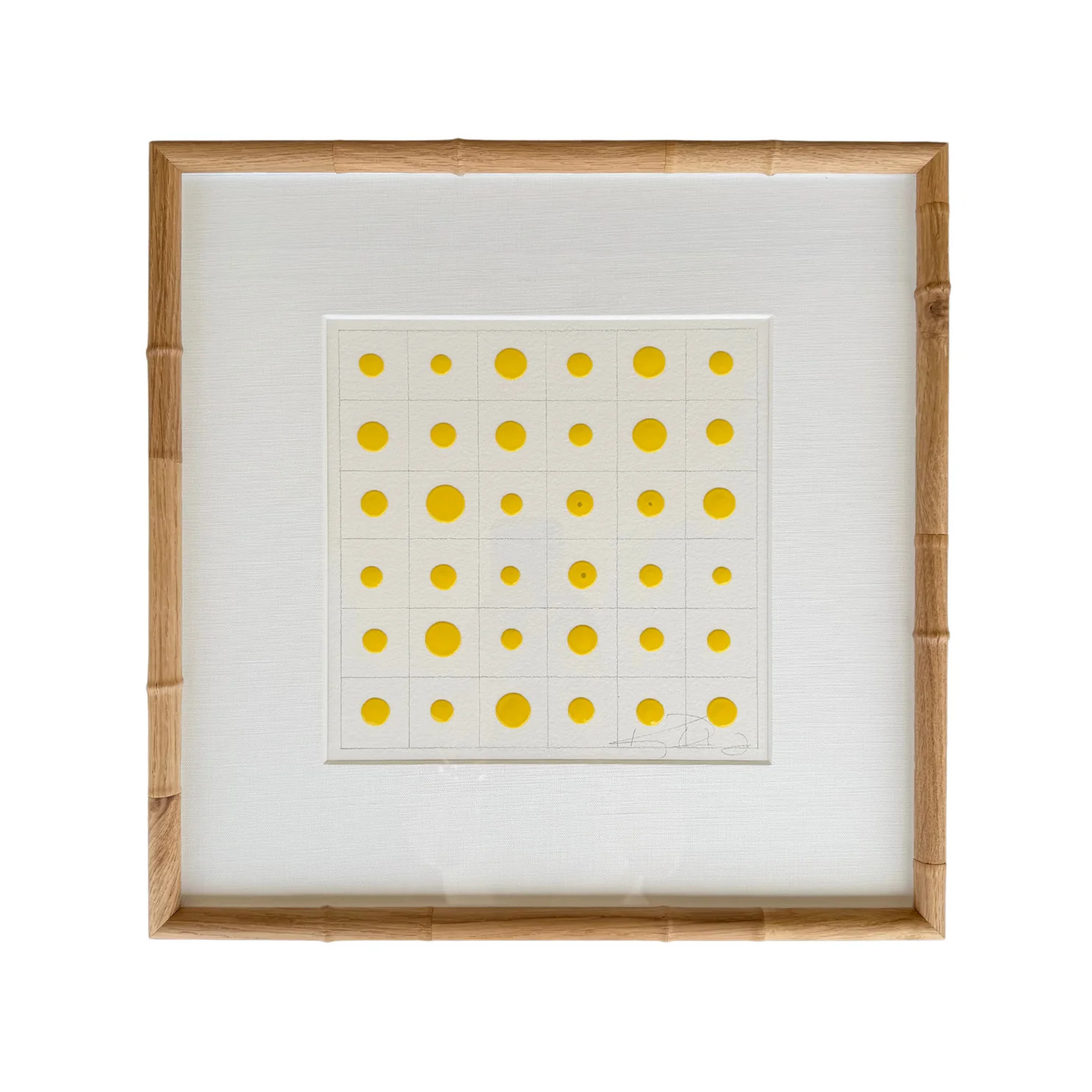 Modern Yellow Seals #1 Art by Kayce Hughes | Paloma & Co.