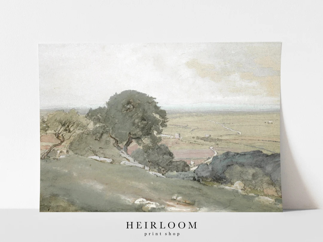 Bedroom Decor Minimalist Wall Art Watercolor Painting FINE ART PRINTS Olive Trees - Etsy | Etsy (US)