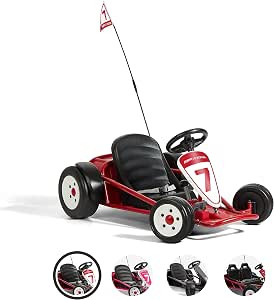 Radio Flyer Ultimate Go-Kart, 24 Volt Outdoor Ride On Toy, Red Go Kart For Kids Ages 3-8 | Amazon (US)