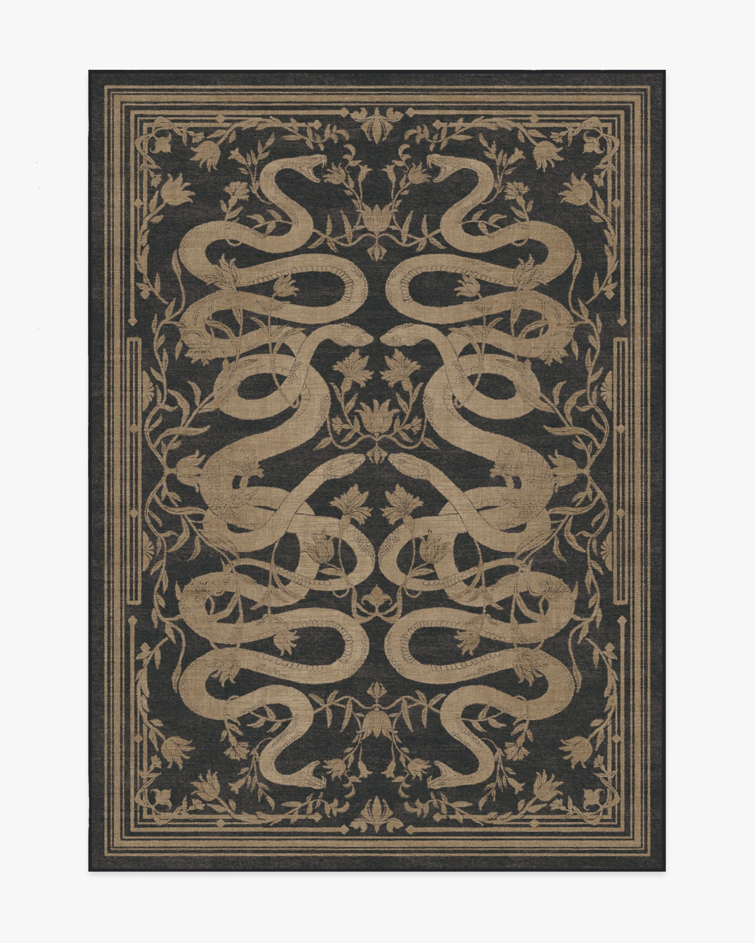 Martyn Lawrence Bullard Sumaya Soft Black Tufted Rug | Ruggable | Ruggable