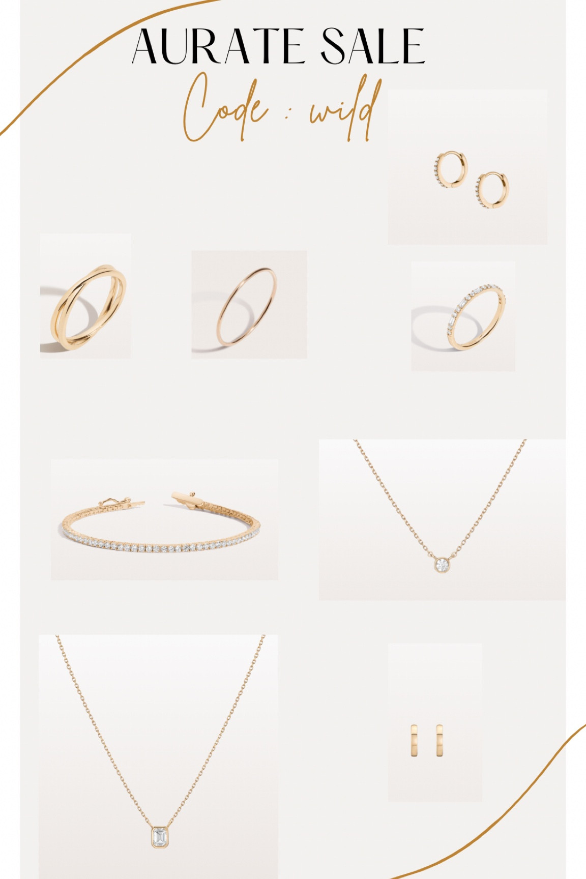 Aurate jewelry on sale with code wild

#LTKSummerSales #LTKFindsUnder100