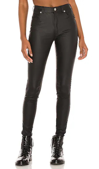 Lexy Skinny in Black Metal | Revolve Clothing (Global)