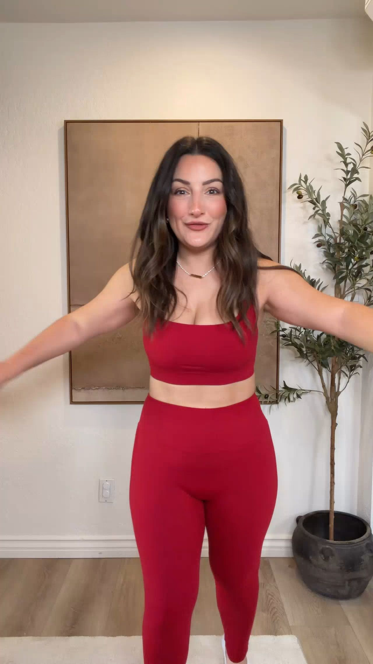 Top size small
Leggings size medium short

5'0" 140lbs 

#LTKPetite #LTKfitnessgoals #LTKActive