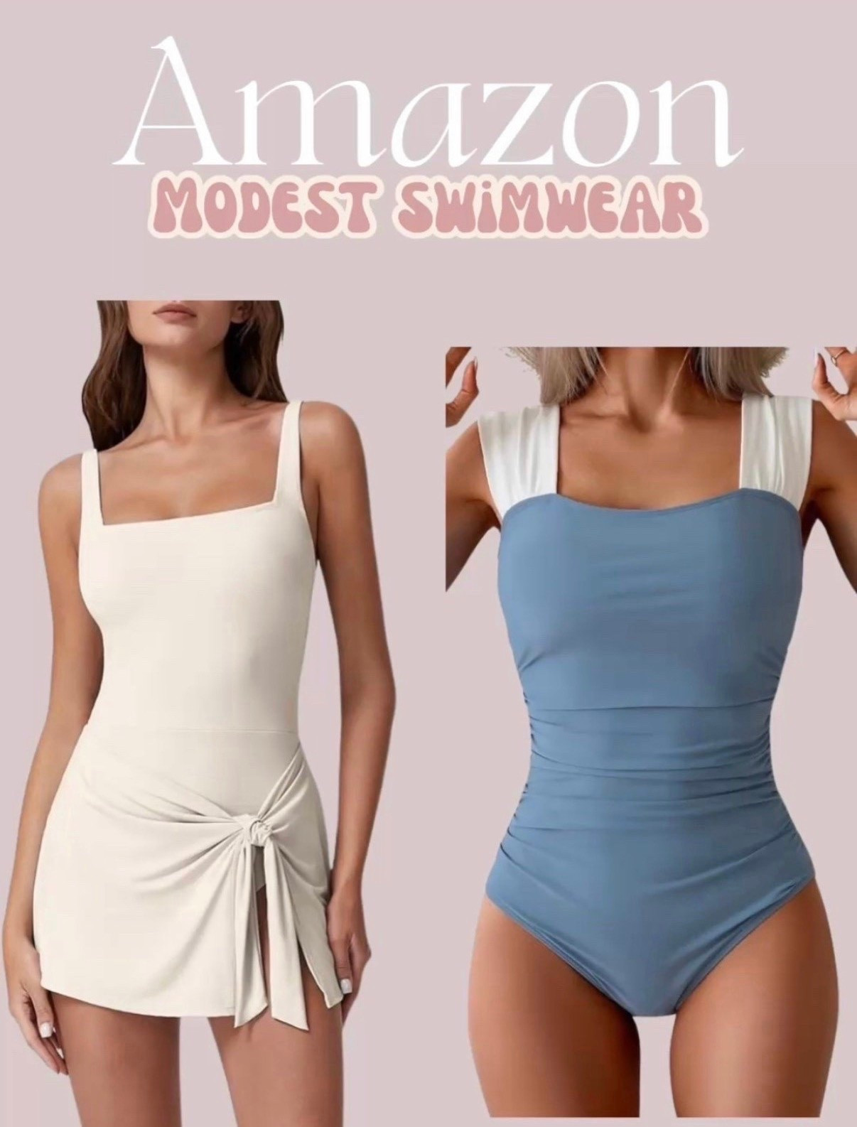 Modest swimwear from Amazon, Vacation finds from Amazon
Resort wear, vacation outfit, swimsuit coverup
| amazon | amazon swim | amazon swimsuit | swimwear  | vacation | travel | tropical | high waisted swimsuit | mom swimsuit | maternity swimwear | beach | amazon beach | swimming | pool | resort | resort wear | resort outfit | coverup | swimsuits | bikini | swimwear | swimsuit | bathing suit | two piece swimsuit | one piece swimsuit | full coverage | Cabo | cruise | island | summer | spring | vacation finds | preppy | vacation dress | summer dress | tropical dress | coverup | swim coverup | honeymoon

#LTKTravel #LTKSwim