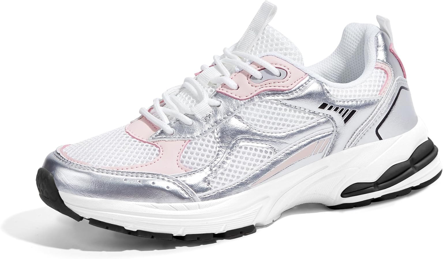 LUCKY STEP Zapatos deportivos de moda para mujer, con plataforma gruesa, de malla, casual, para c... | Amazon (US)