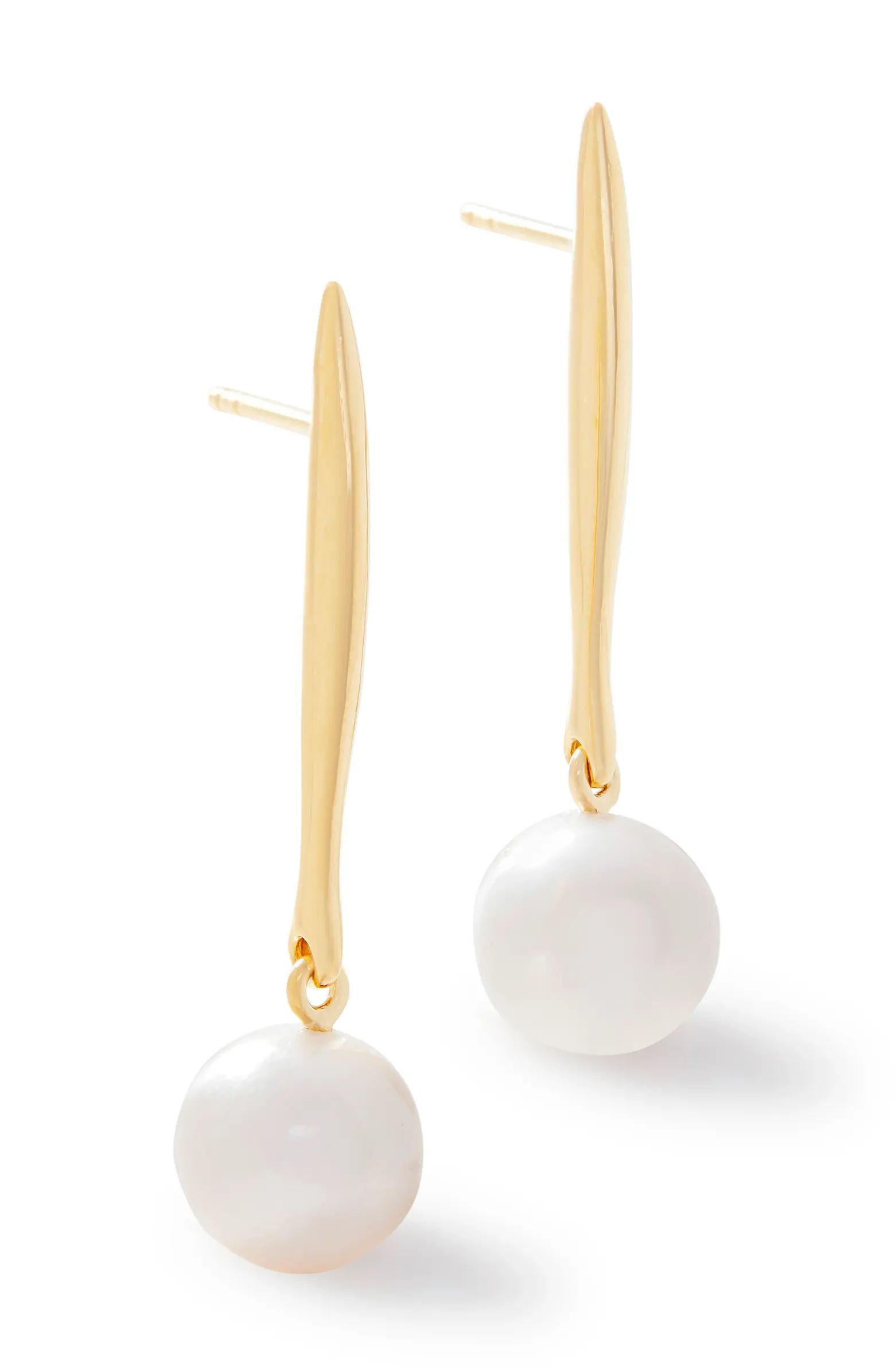 Nura Freshwater Pearl Drop Earrings | Nordstrom