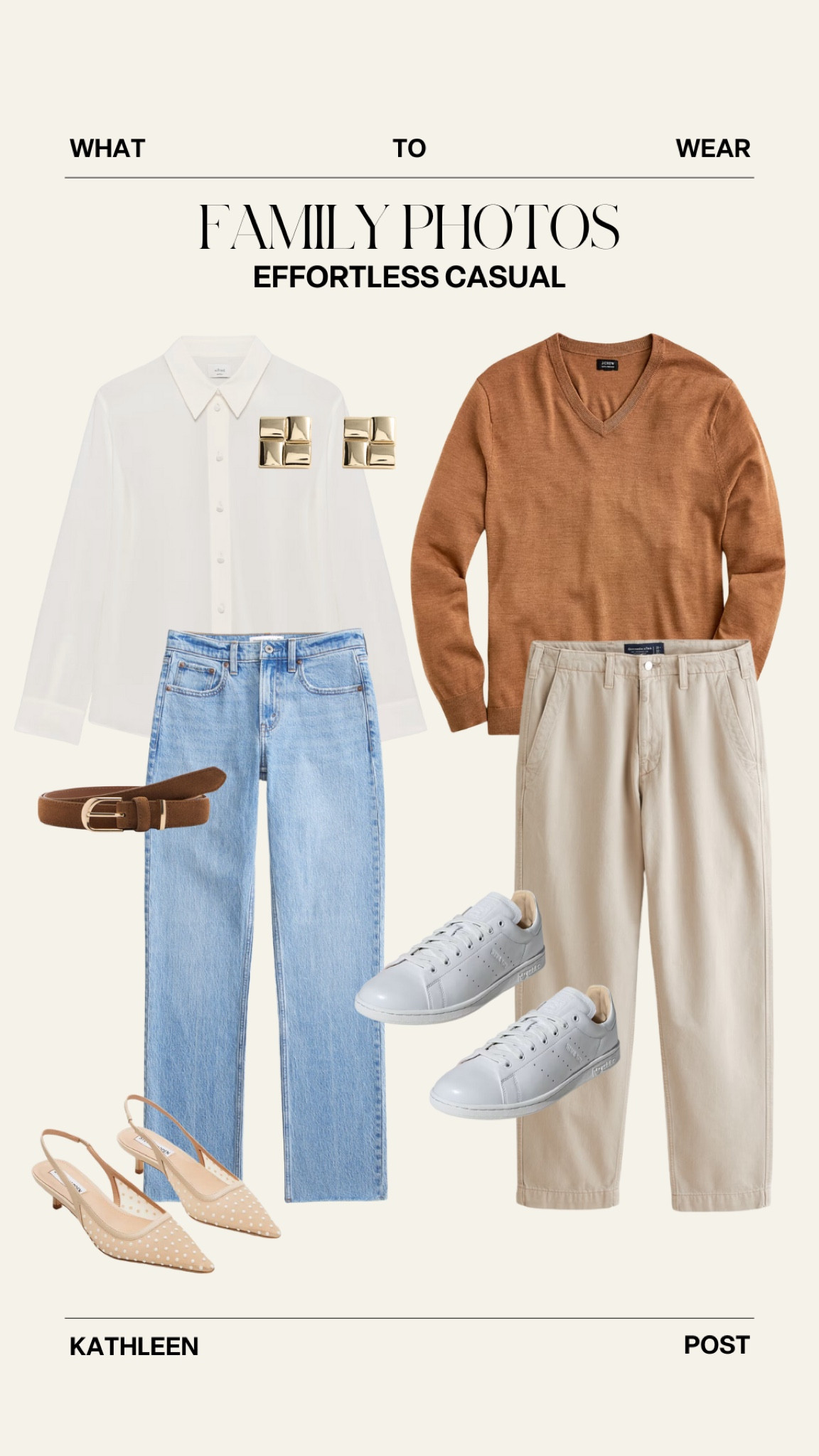 What to wear for family photos - effortless casual! Use code: AFKATHLEEN for 20% off at Abercrombie! #kathleenpost #familyphotos #casual

#LTKFallSale #LTKStyleTip #LTKSeasonal