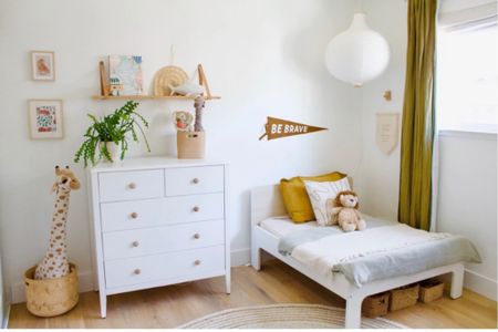 Sharing my sons boy toddler safari bedroom from the blog! He loves his ikea bed, decor and the hanging light for the ambience ✨

#LTKhome #LTKbaby #LTKkids