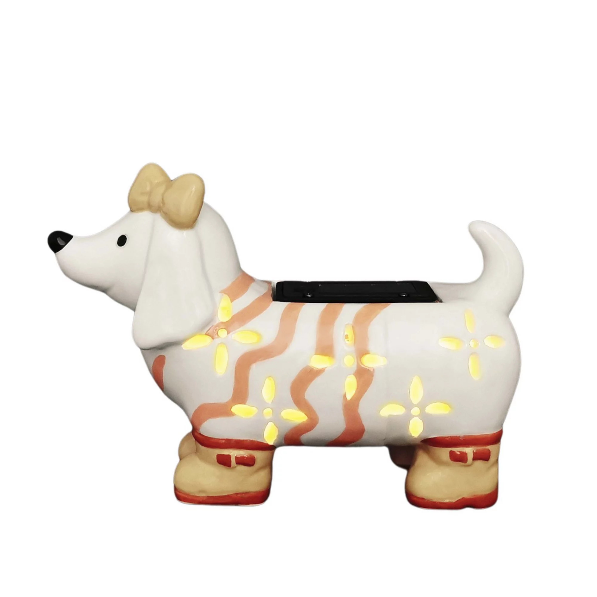 Sonoma Goods For Life® Spring Dog Solar Lantern Outdoor Decor | Kohl's