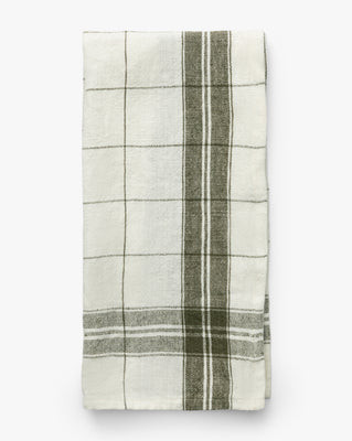 Bonnie Linen Tea Towel Brown | McGee & Co. (US)