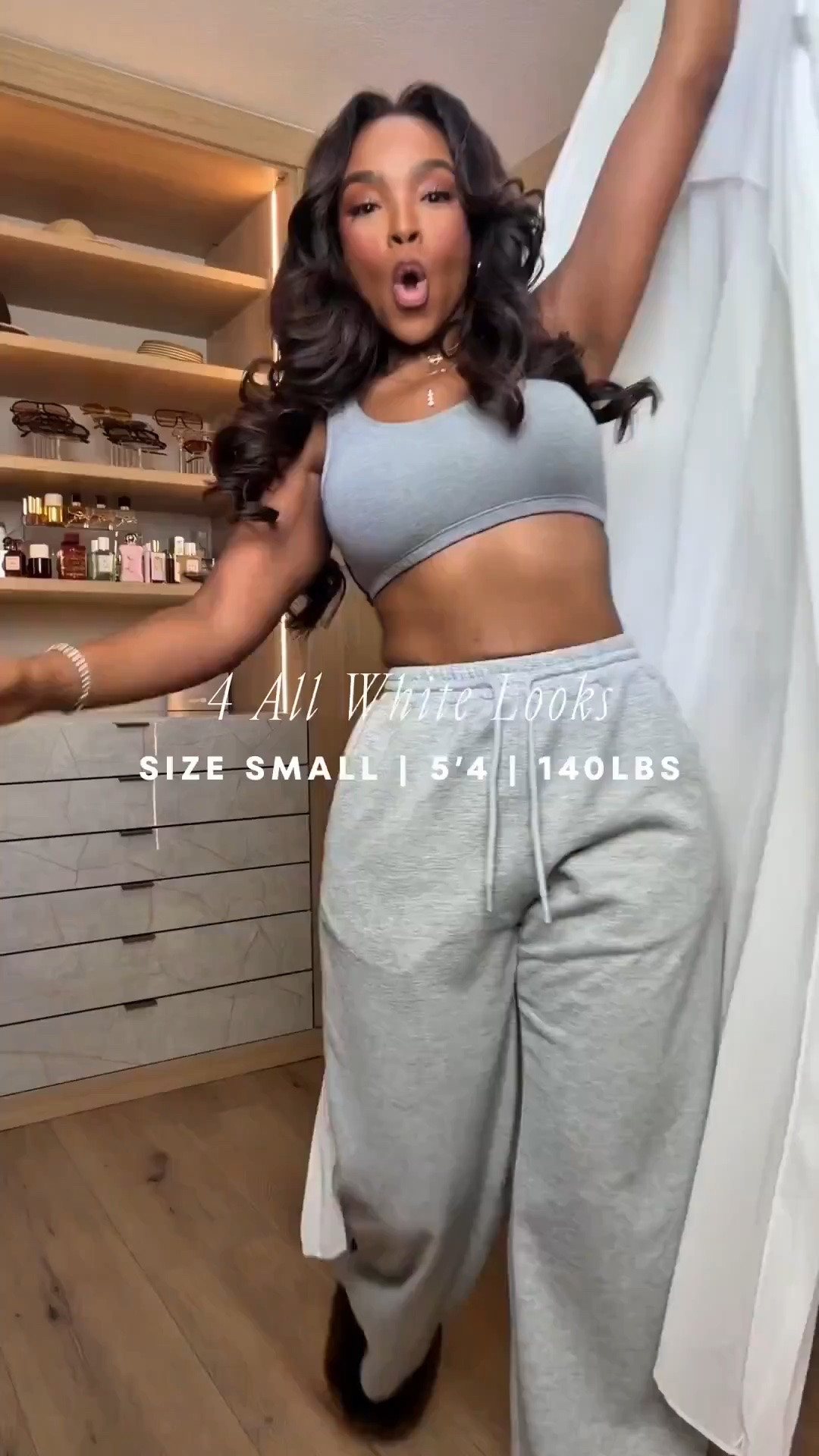 Hi Babes!

Okay this elevated lounge look is exactly what I want to wear when I need to be comfortable but still look put together. The matching grey set is so flattering, so soft, and gives that effortless off-duty model vibe.

The sports bra has the perfect supportive fit, and these relaxed joggers sit beautifully at the waist without feeling restrictive. This is the kind of set you'll reach for on repeat because it looks just as good running errands as it does lounging at home.

Where to wear this:
• Travel days
• Coffee runs
• Weekend errands
• School drop-offs
• Casual everyday wear

Accessories:
Throw on a pair of oversized sunglasses, your favorite sneakers, and a tote bag for an easy look that feels polished without trying too hard.

Everything is linked below

xx Kira | IG: KirasFashionFinds

34D - 27 - 40 • Size Small or 4
