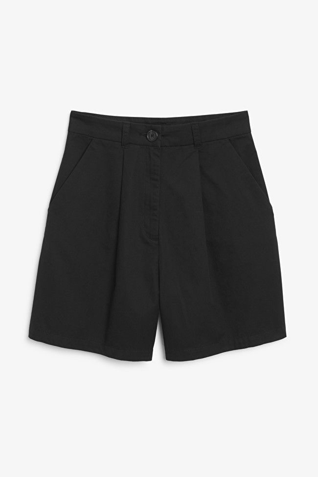 Online exclusive
                		
                		High waist tailored shorts
                ... | Monki