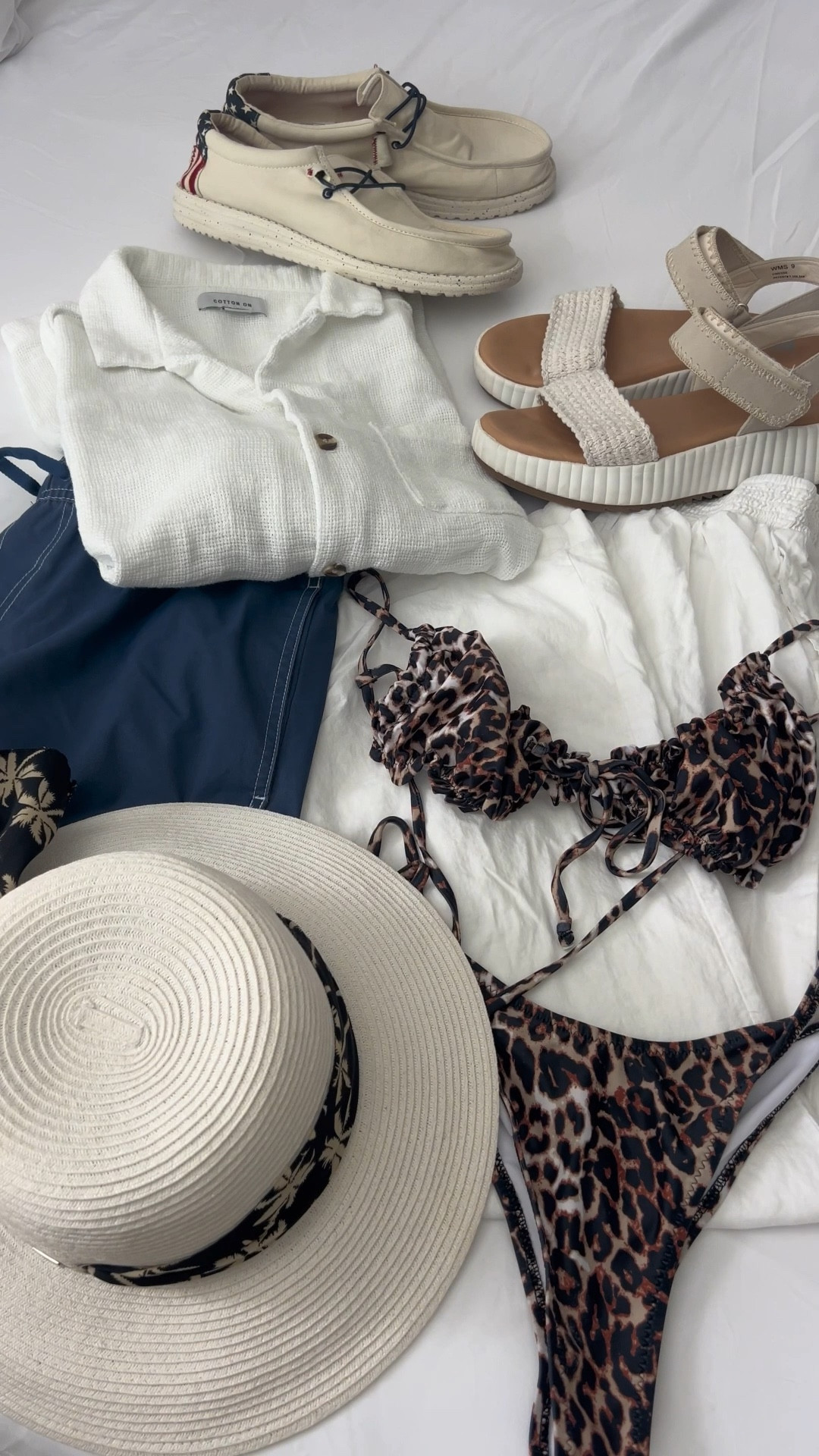 Beachside neutrals 🐚☀️
Easy, breathable looks for pool days, resort strolls, and golden hour cocktails. Effortless, elevated, and vacation ready. #hisandhersstyle #resortwear #beachoutfits #vacationlooks #neutralstyle

#LTKMens #LTKFindsUnder50 #LTKSeasonal