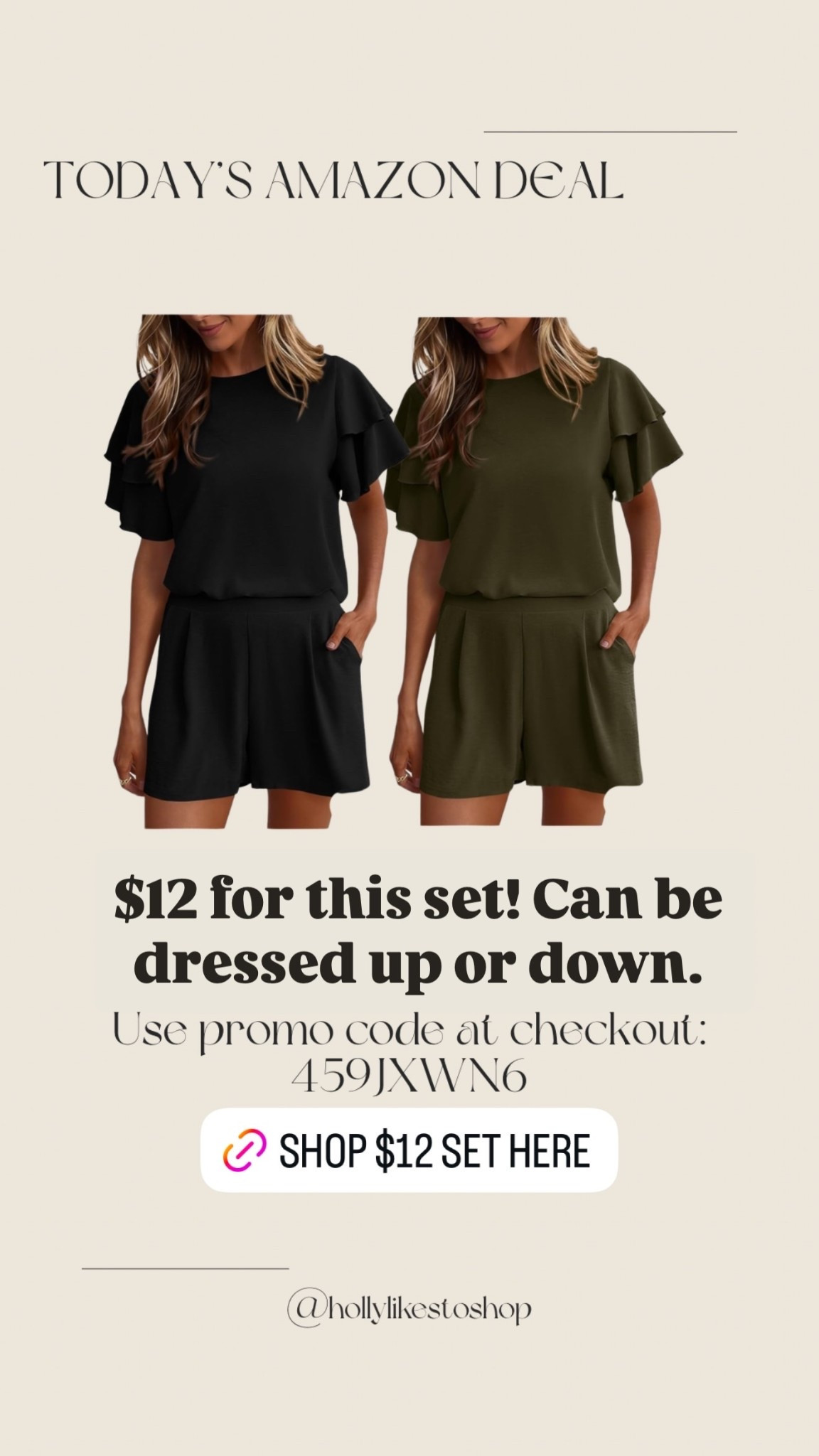 $12 for this set! Can be dressed up or down.