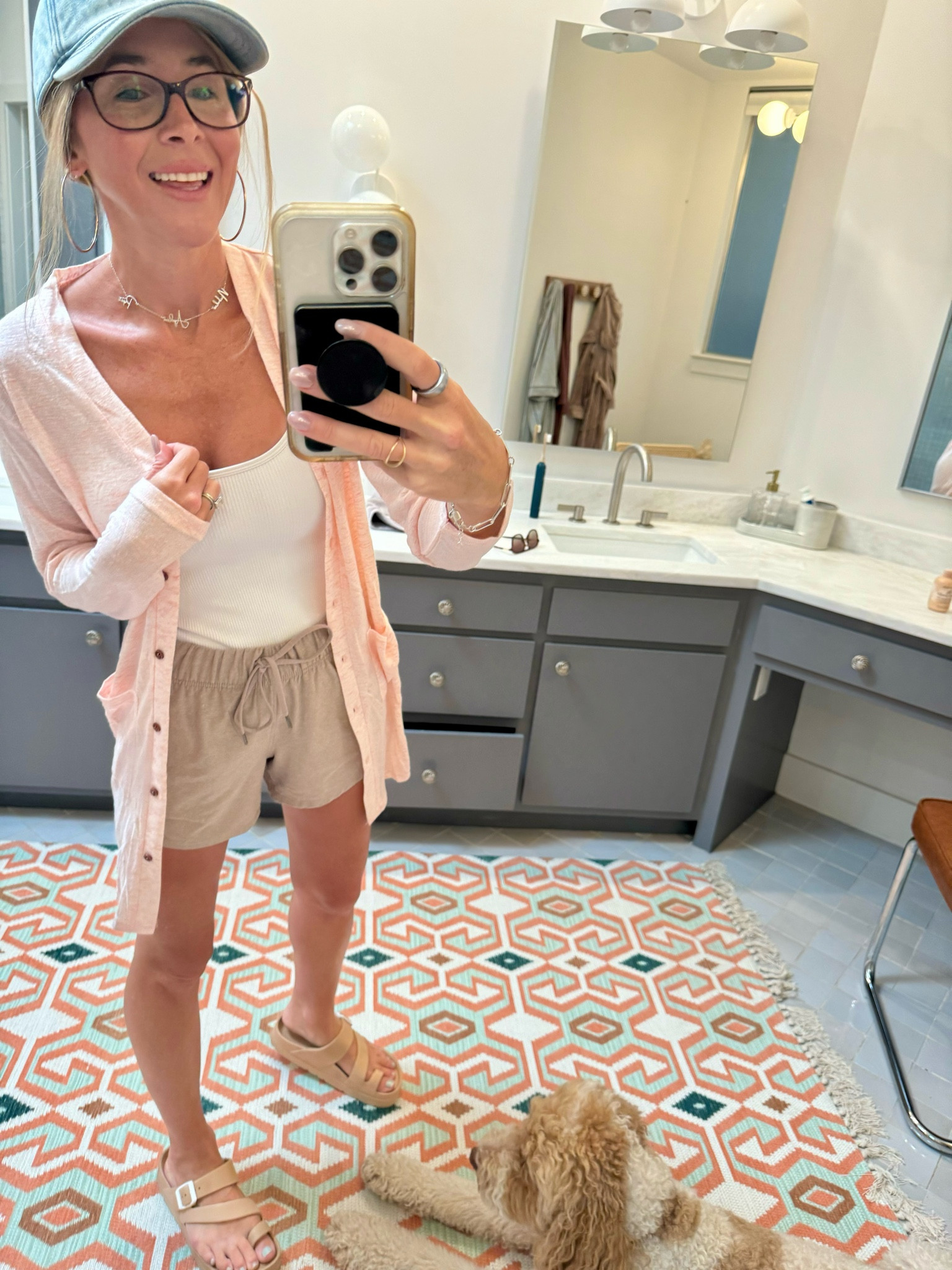 I’ve been wearing this type of outfit all summer long! 🙌☀️ Super soft Walmart shorts and a bodysuit for the win! 🏆

#LTKOver40 #LTKStyleTip #LTKFindsUnder50