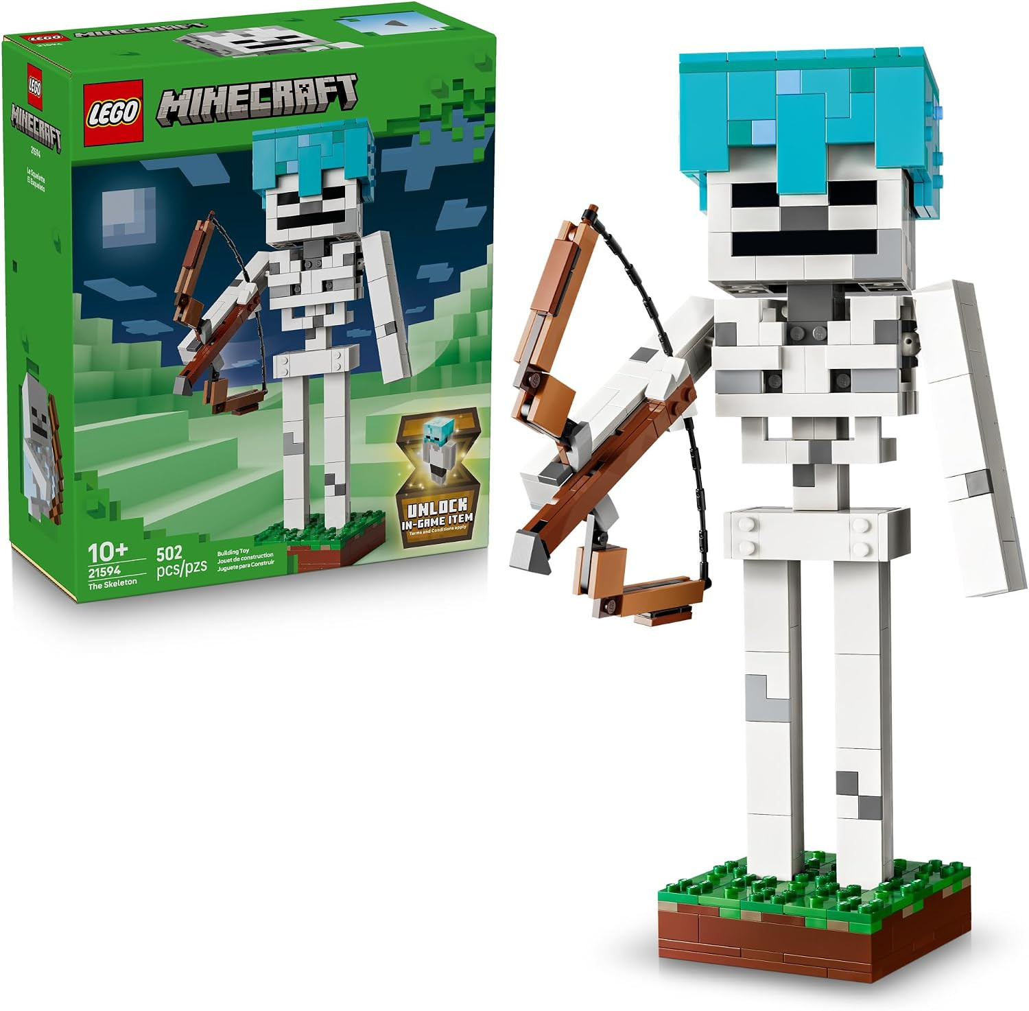 LEGO Minecraft The Skeleton 21594 | Amazon (US)