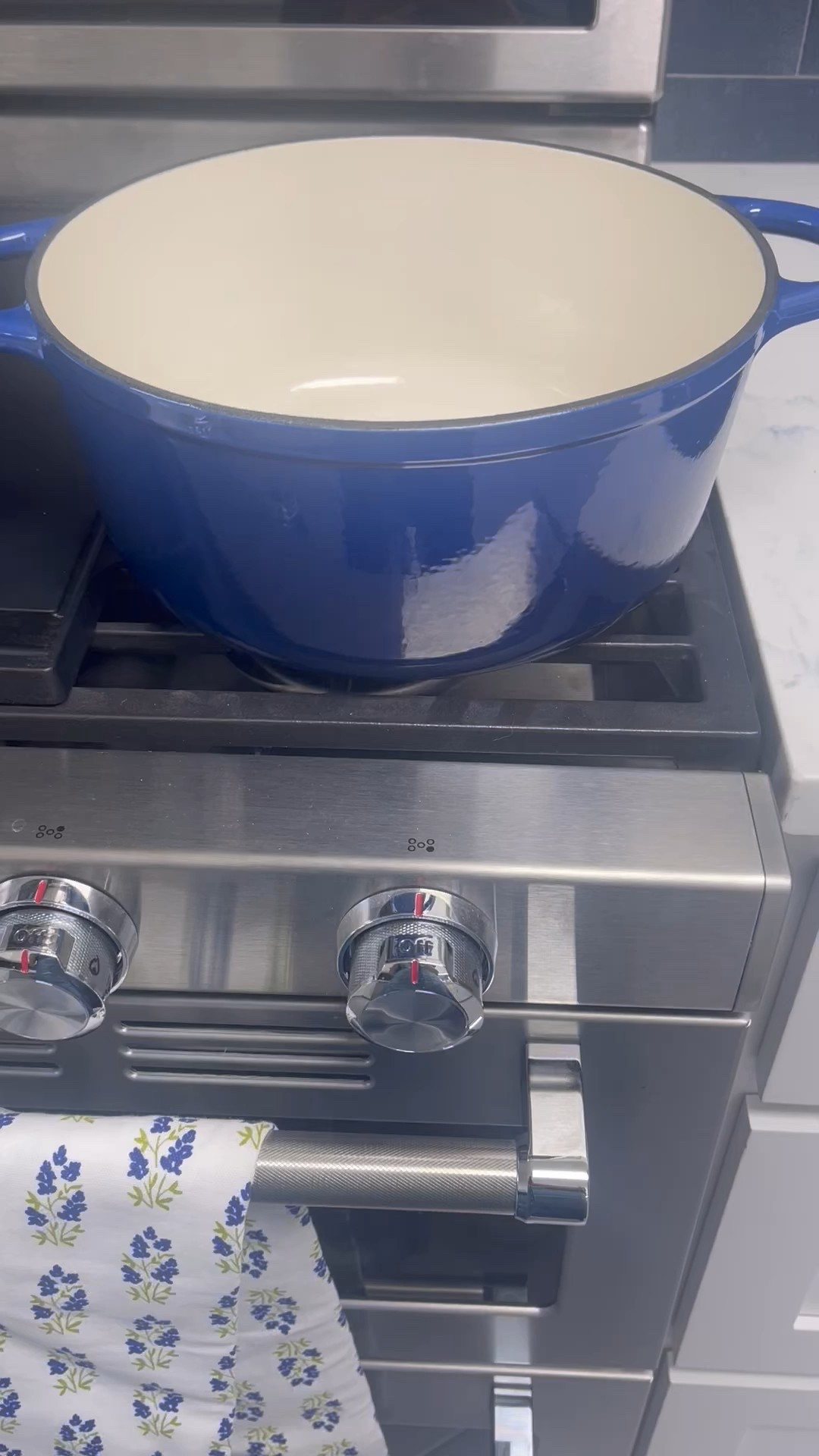 Inspired but Creuset not in the budget? I found this enamel Dutch oven for a fraction of the price and I’m loving it! #investmentpiece 

#LTKFindsUnder100 #LTKWatchNow #LTKHome