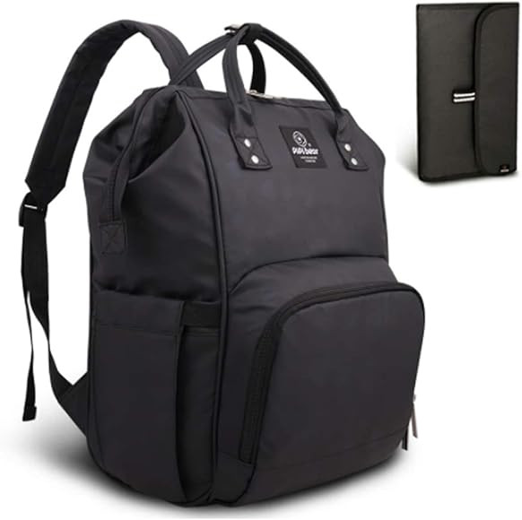 Pipi bear Diaper Bag Backpack,Waterproof Travel Baby Bag with Changing Pad | Amazon (CA)