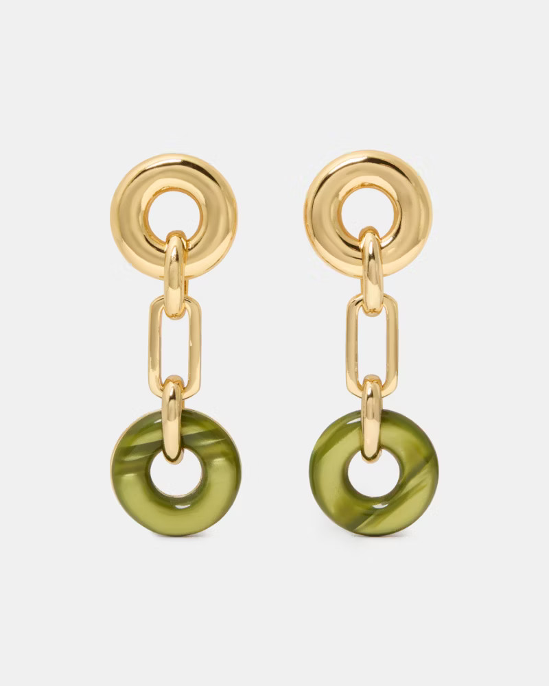 Interlock Linear Earrings | Kate Spade (US)