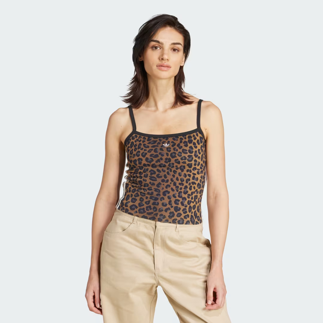adidas Leopard Tank Top Multicolor S Womens | adidas (US)