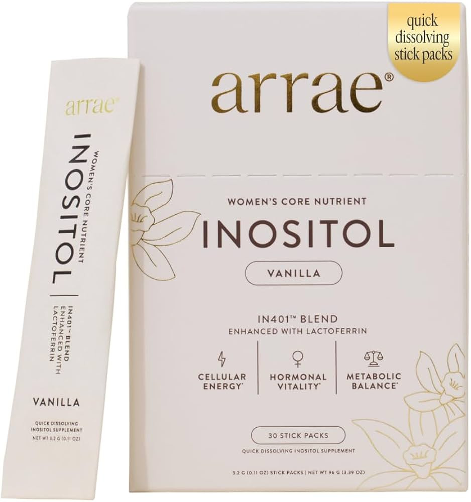 Arrae Inositol Supplement for Women - Supports Healthy Hormonal Balance, Regular Cycles, & Ovaria... | Amazon (US)