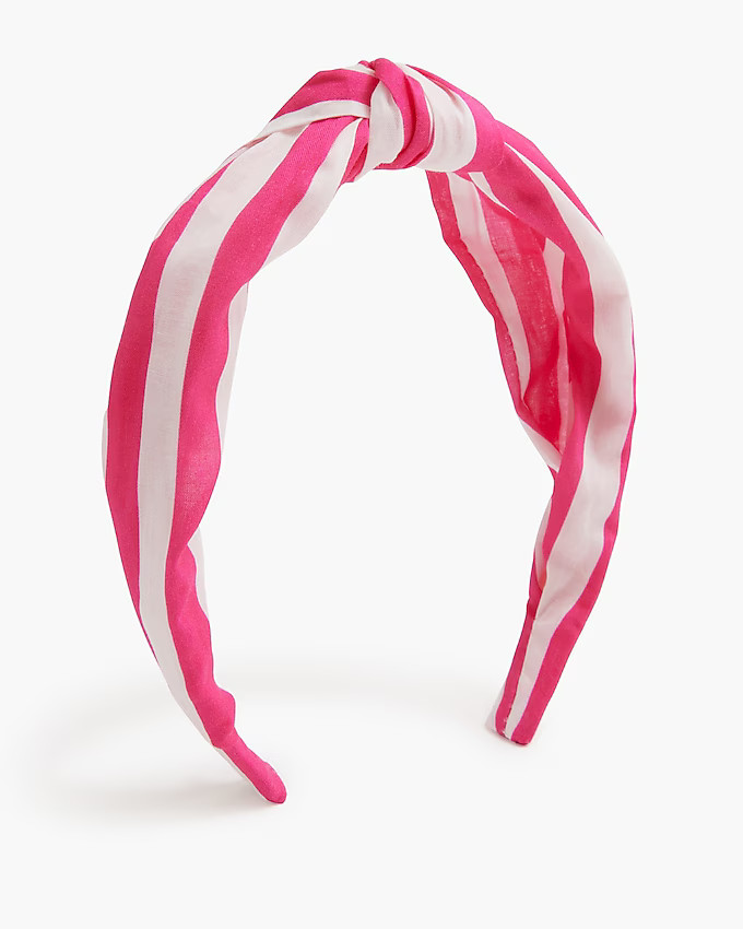 Printed knot headband | J.Crew Factory