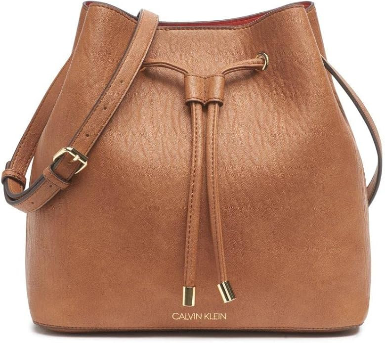 Calvin Klein Women's Gabrianna Novelty Bucket Shoulder Bag | Amazon (US)