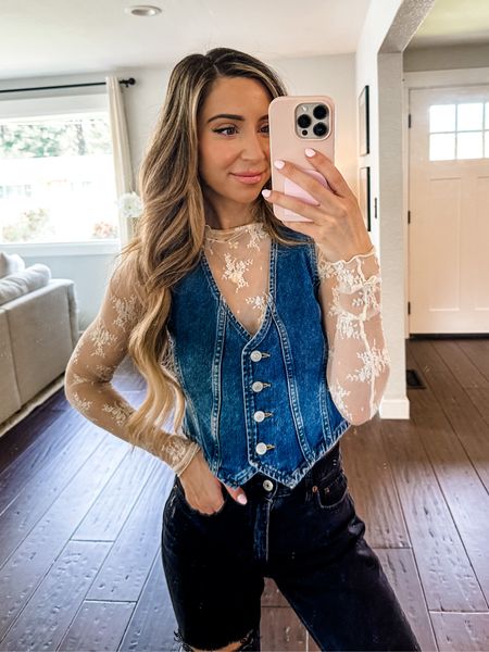 I love how versatile these viral lace tops are. They really give you so many great outfit options!

#LTKfindsunder50 #LTKfindsunder100 #LTKstyletip