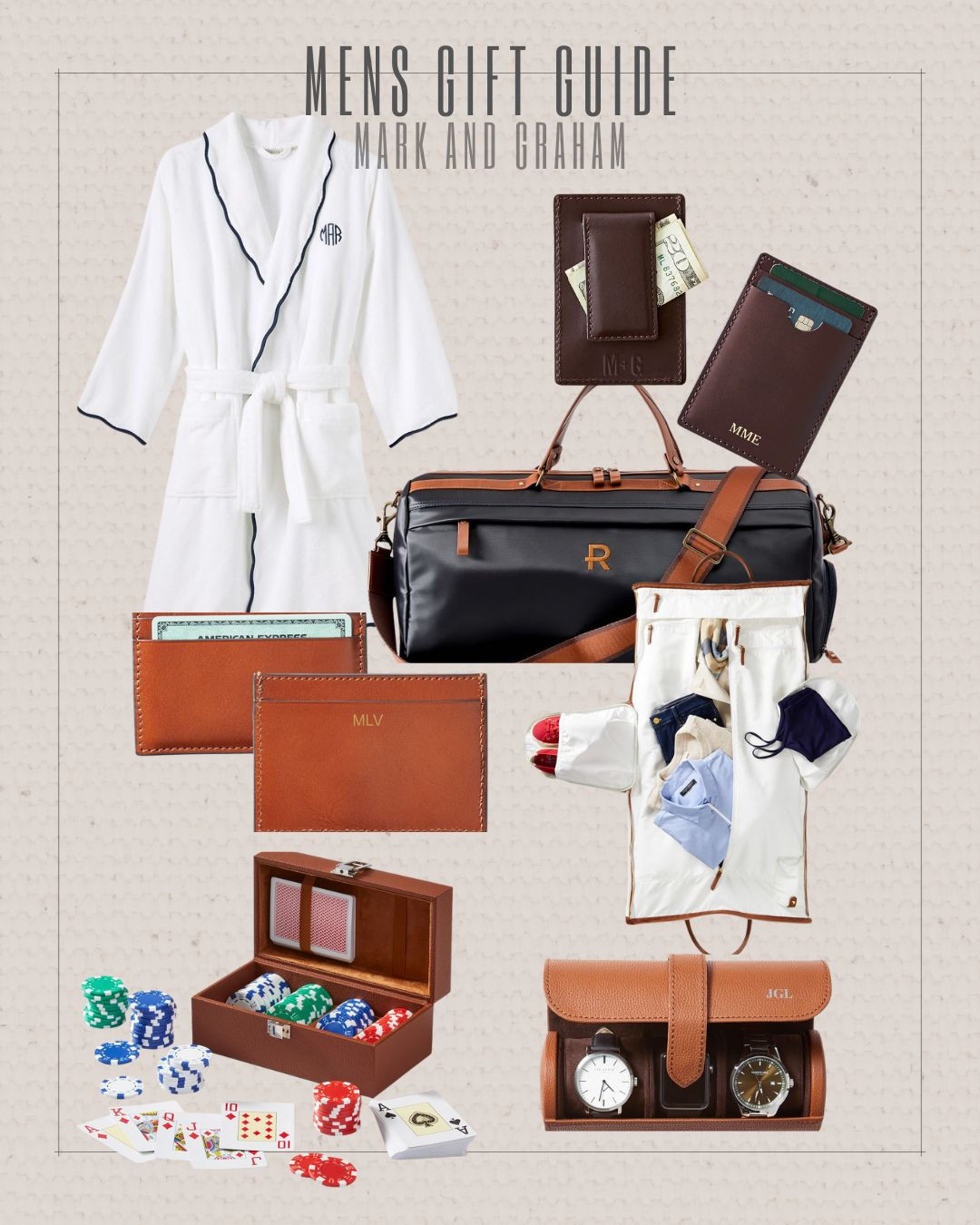 Timeless gifts for him that combine style and function. From travel essentials to luxe leather accessories, this Mark and Graham men’s gift guide is filled with elevated pieces he will actually use and love. Perfect for holiday gifting, birthdays, or anniversaries.

#MensGiftGuide #GiftIdeasForHim #MarkandGraham #HolidayGifting #MensStyle #TravelEssentials #LuxuryGifts #MensAccessories #GiftsForHim #AudrieDollins #FashionableFounder

#LTKGiftGuide #LTKTravel #LTKMens