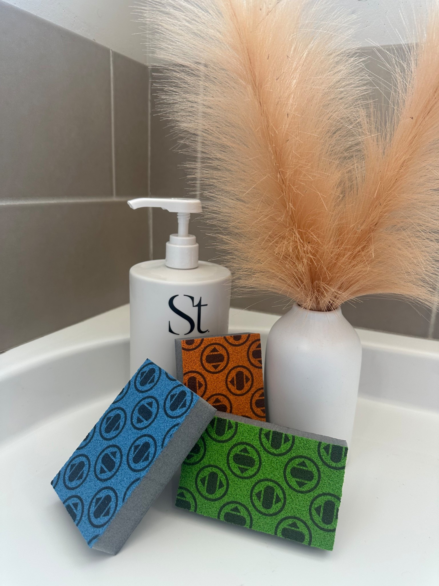 Spring = A Fresh start 🍃!! These aesthetic sponges from Skura are a new favorite! The design wears away to let you know when it’s time to throw it away!!

#LTKHome