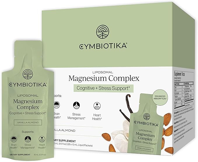 Cymbiotika Liposomal Magnesium Complex – Promotes Relaxation, Restful Sleep, and Heart & Brain ... | Amazon (US)