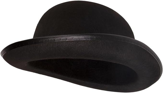 Kangaroo Bowler Hat for Men and Women – Black Bowler Hat for Big Kids, Teens, Adults – Derby,... | Amazon (US)