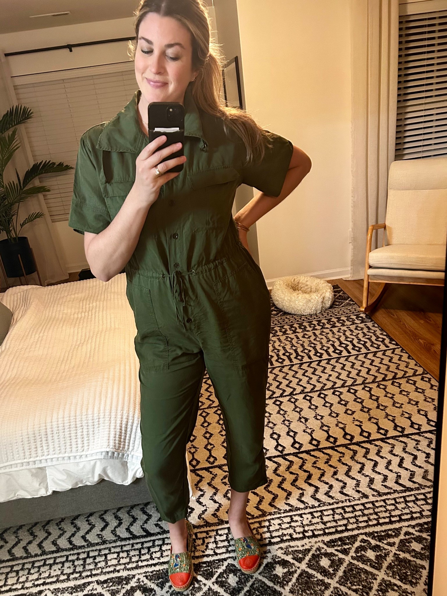 one and done - a jumpsuit 
Size L

#LTKSpringSale 

#LTKMidsize #LTKStyleTip
